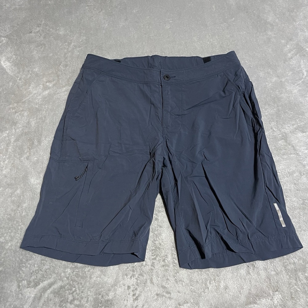 REI Shorts Mens Medium Navy Blue Hiking Outdoors Co Op Waking Adjustable Waist